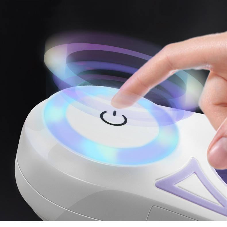 Correa retráctil automática luminosa para perros