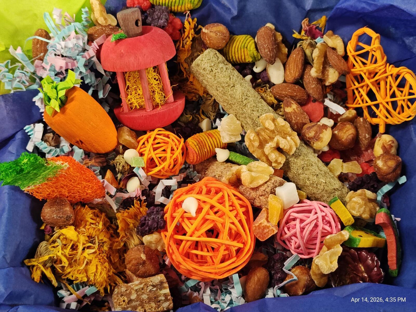 Play & Chew Rodent Fun  "No More Boredom" Box - Rats, Mice, Gerbils, Hamsters...
