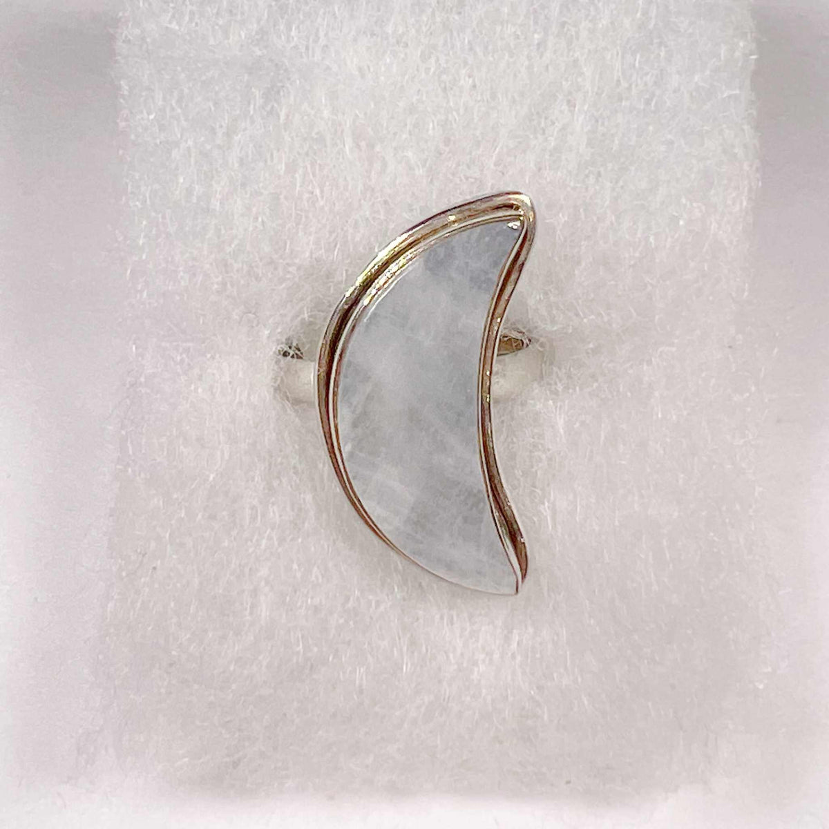El anillo de la luna creciente