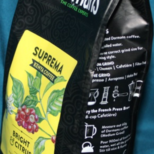Dormans SUPREMA Kenya Coffee - Dark Roast, Medium Grind 375g