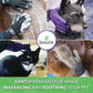 Davis Scruffy Horse Shampoo + HandsOn Grooming Gloves Large Size - Complete Grooming Kit
