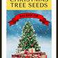 Grow Your Own CHRISTMAS TREE COLLECTION - 4 Gift Packets of Tree Seeds - Fraser Fir, Balsam Fir, Douglas Fir, & Blue Spruce + Free Gift Bag