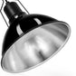 DXOPHIEX Reptile Heat Lamp Fixture Deep Dome Basking Light 5 Options