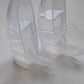 Bird Cage Water Bottle Dispenser Feeder for Zebra Finch Budgies Set of 2 (Clear)