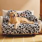 Calming Pet Bed Mat with Head Support – 2 Patterns, M–L