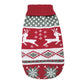 Christmas Maple Snowflake Turtleneck Knitted Sweater Pet Clothes