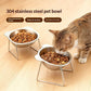 304 Stainless Steel Pet Water And Food Bowl