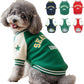 Warm Dog Varsity Jacket Heavyweight Fleece Pet Coat Small-4XL