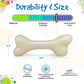 PUP-X Rubber Bone Dog Toy - Durable, Floats, Chew Toy for Large Dogs | USA
