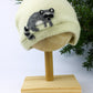 Raccoon Cashmere Hat - Baby