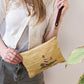 Sail Away Lighthouse Wristlet Linen & Leather