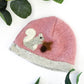 Squirrel Cashmere Hat - Newborn