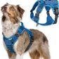No Pull Tactical Dog Harness Molle Vest Adjustable Medium Large Dogs