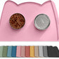 Silicone Pet Feeding Mat – Waterproof Non-Slip Bowl Mat, 36 Options