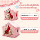 Indoor Dog House Tent Bed Soft Washable Foldable Cave For Small and Medium Dogs