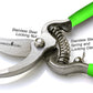 Classic Bypass Pruning Shears Clippers (Green)