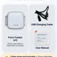 Premium Smart GPS Pet Tracker – Escape Alerts, Black or White