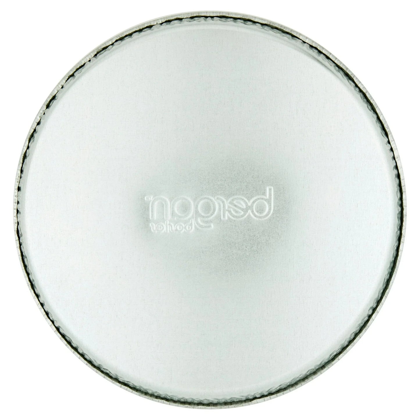 Bergan Galvanized Pet Pan 3 Quart Silver Durable Low Profile Dog Dish