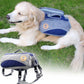 Pet self-packing out portable bag detachable chest back travel bag