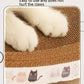 Cat Scratch Board And Cat Nest Integrated, Wear-resistant And Non Falling Debris