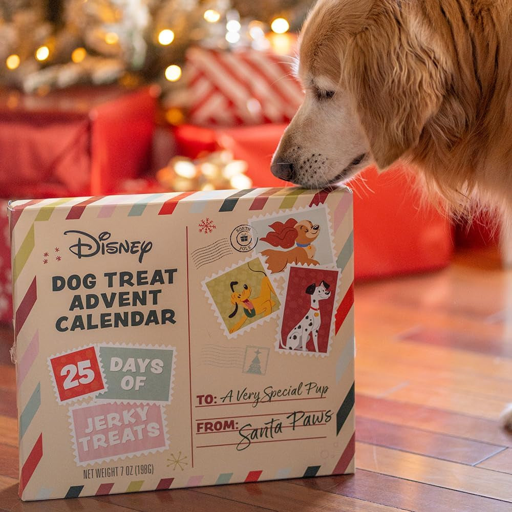 Disney Dog Advent Calendar – 25 Treats, 4 Holiday Flavors