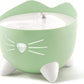 PIXI Stainless Steel Cat Water Fountain 2L Triple Filter Quiet Pump