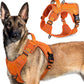 No Pull Tactical Dog Harness Molle Vest Adjustable Medium Large Dogs