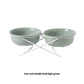 Ceramic Bowl Food Basin Drinking Bowl Food Bowl Pet Supplies Ceramic Double Cat Bowl