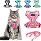 Cat Harness and Leash Set Escape Proof Reflective Adjustable Vest