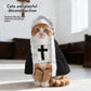 Pet Costume Cat Transformation Funny Holiday Dress-Up Outfit
