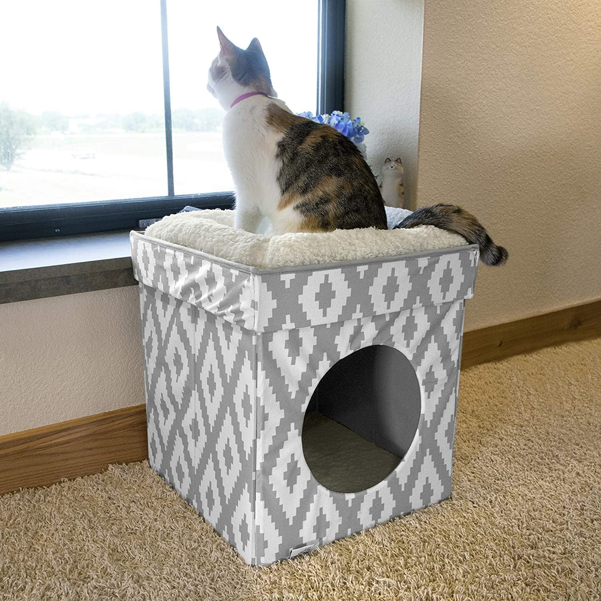 Casa/Condominio para gatos de interior