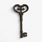 Decorative Skeleton Key, Oversized Cast Iron Wall Hanging