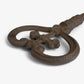 Decorative Skeleton Key, Oversized Cast Iron Wall Hanging