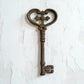 Decorative Skeleton Key, Oversized Cast Iron Wall Hanging