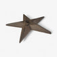 Five-Point Star Wall Plaque, Western Cast Iron Porch Decor