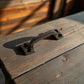 Arched Drawer Pull, Cast Iron Vintage Cabinet Pull Hardware
