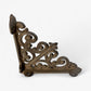 Scroll Shelf Bracket, Cast Iron Vintage Ornate Wall Mount Support