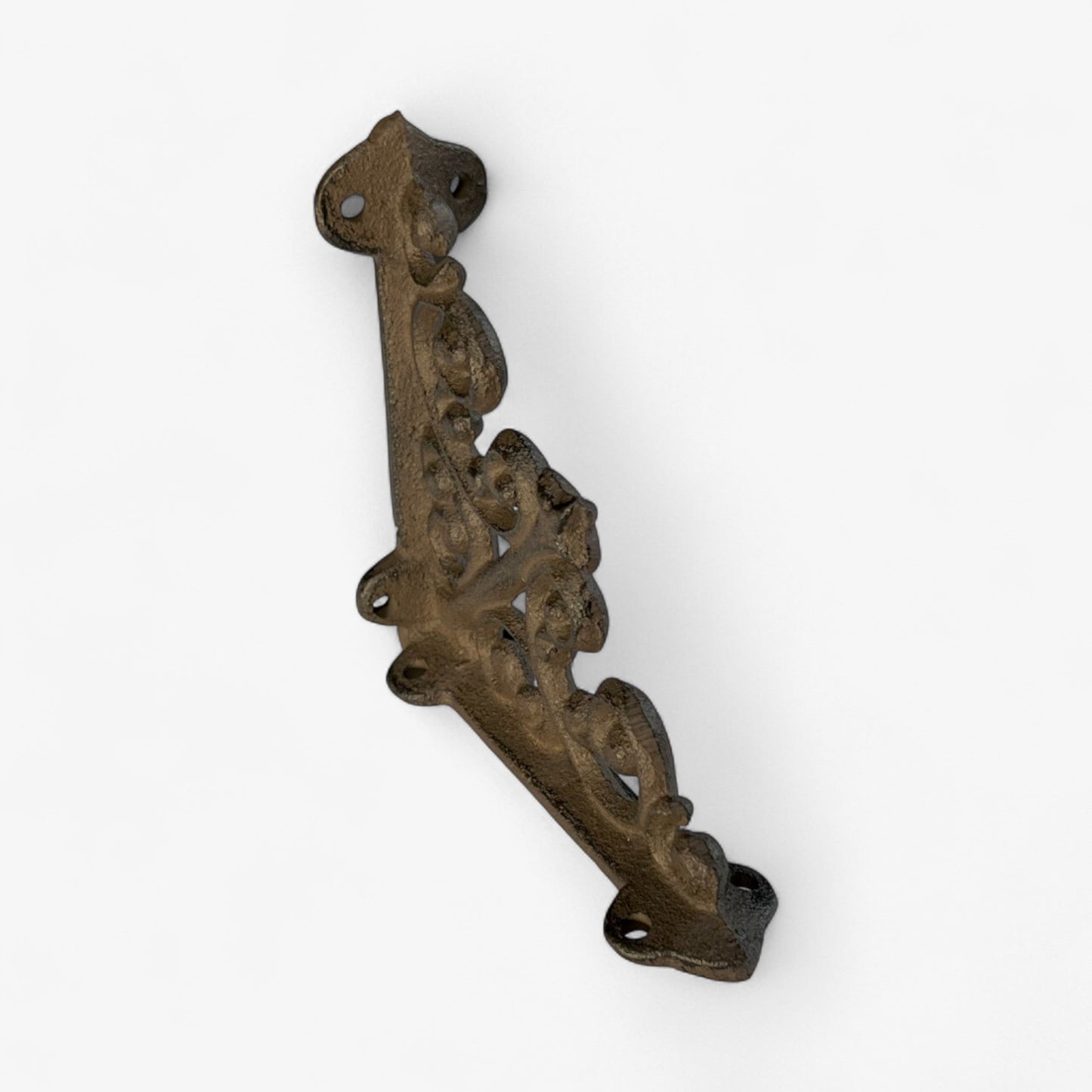 Scroll Shelf Bracket, Cast Iron Vintage Ornate Wall Mount Support