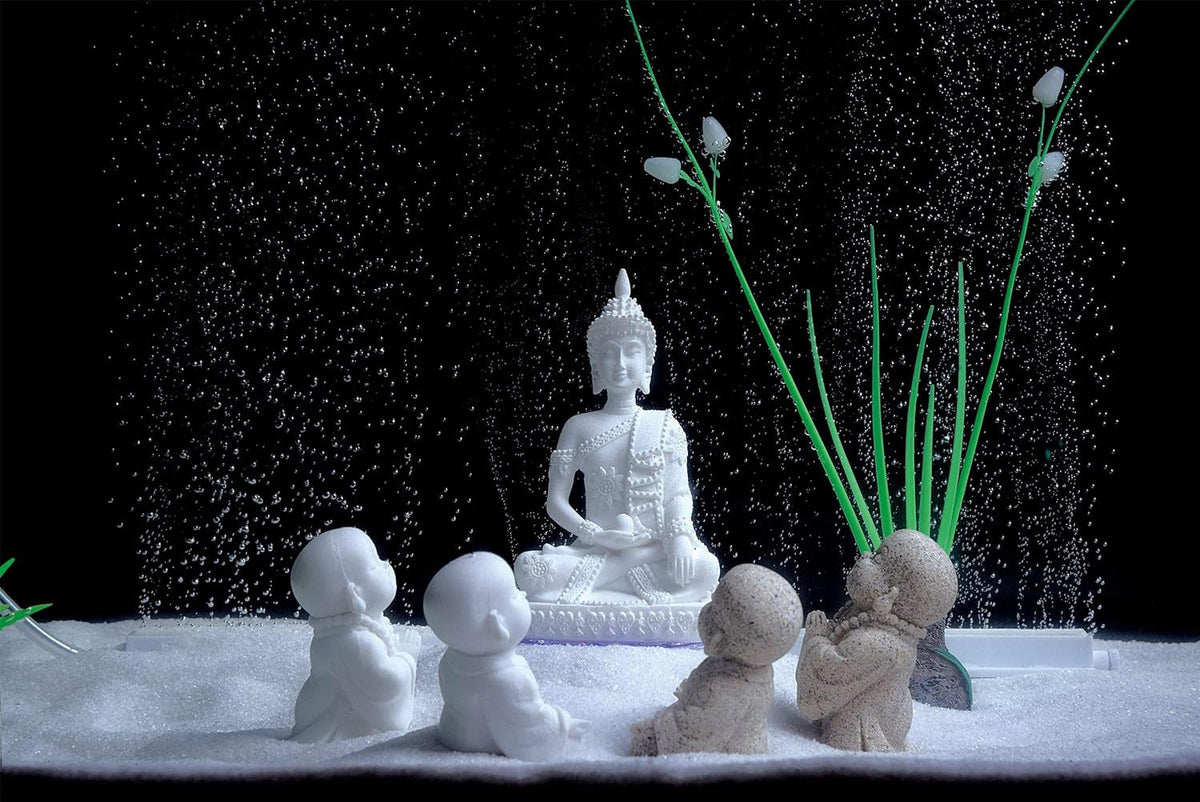 Decoración de Buda para pecera