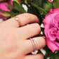 Mini Pebble Ring - Rose Gold