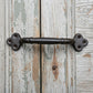 Large Door Handle, Cast Iron Vintage Farmhouse Pull Hardware