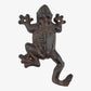 Frog Wall Hook, Rustic Cast Iron for Coats, Keys or Towels