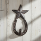 Star Wall Hook, Cast Iron for Towels, Keys, Leashes or Hats