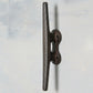 Boat Cleat Wall Hook, Cast Iron Nautical for Keys, Towels or Leashes