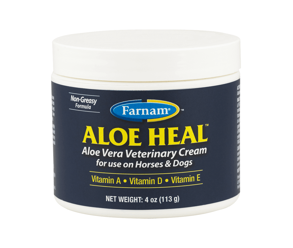 Farnam Aloe Heal Veterinary Cream 4 oz. Horses Dogs Wound Care Aloe Vera Healing