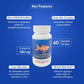 Fish Ceph 500mg Capsules for Aquarium Fish – 60 Count – Water Care Support