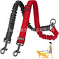 One Leash Two Large Dog Leash And Anti Tangle Bite Resistant