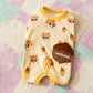 Cute All-Indian Squirrel Dog Sleeveless Clothes, Warm Winter Dog Jumpsuit, Teddy Soft-soled Shirt