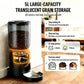 Automatic Pet Feeder Smart Camera 5L WiFi App Control Dual Power