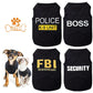 4 Packs Dog Shirts for Small Dog